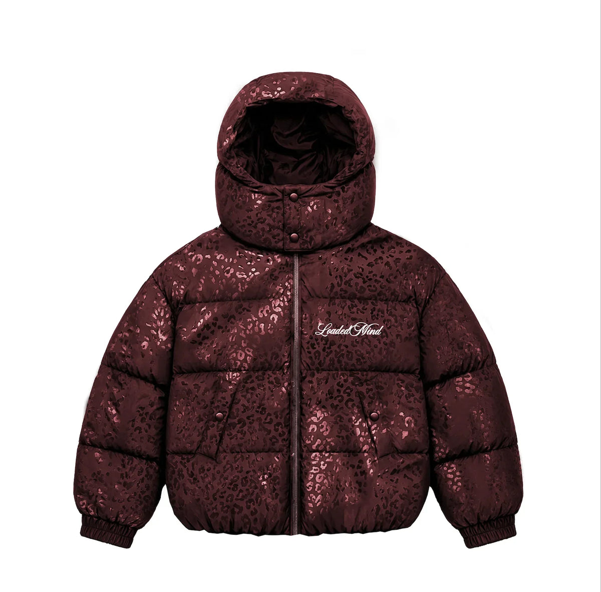 Men’s Thick Cotton-Blend Zip-Up Winter Coat