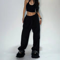 Pantaloni streetwear con coulisse – mimetici e tinta unita
