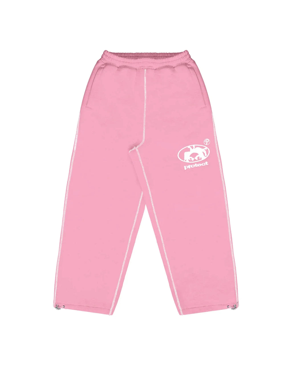 Men’s Embroidered Y2K Wide-Leg Jogger Pants